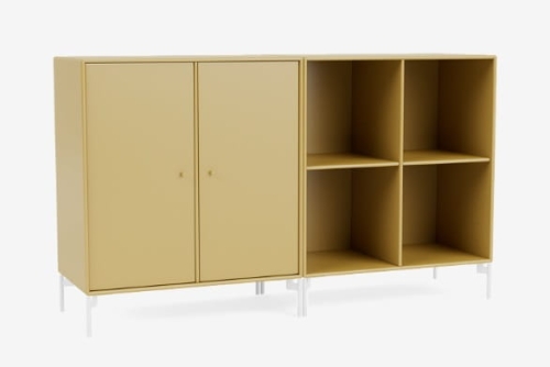 MONTANA szafka / regał na nóżkach PAIR 157 Cumin QUICK SHIP