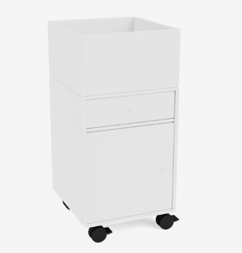 MONTANA szafka na kółkach RUNNER 101 New White QUICK SHIP