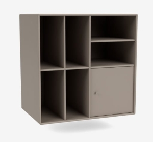 MONTANA szafka na płyty winylowe wisząca SPIN II 141 Truffle QUICK SHIP