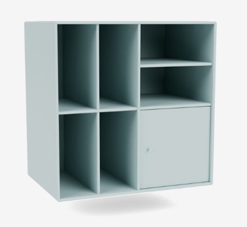 MONTANA szafka na płyty winylowe wisząca SPIN II 148 Flint QUICK SHIP