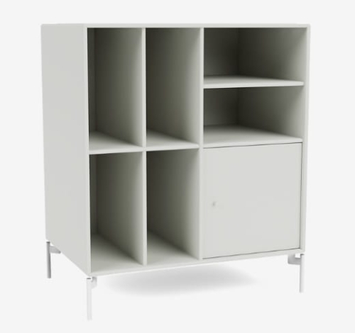 MONTANA szafka na płyty winylowe na nóżkach SPIN II 09 Nordic QUICK SHIP