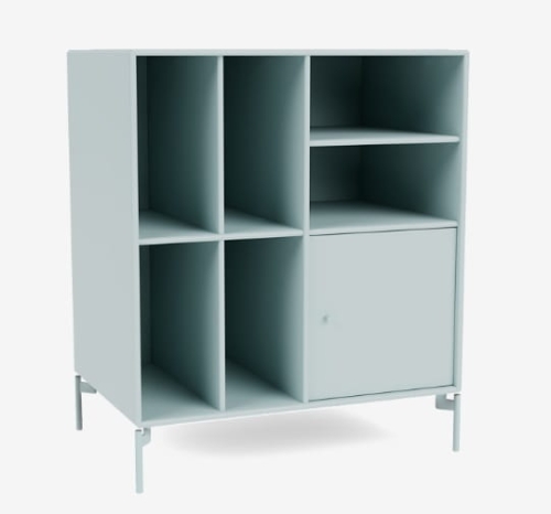 MONTANA szafka na płyty winylowe na nóżkach SPIN II 148 Flint QUICK SHIP