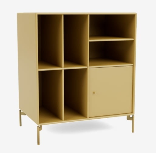 MONTANA szafka na płyty winylowe na nóżkach SPIN II 157 Cumin QUICK SHIP