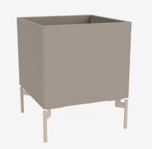 MONTANA MINI skrzynka na nóżkach COLOUR BOX 1 141 Truffle QUICK SHIP