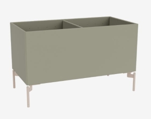 MONTANA MINI skrzynka na nóżkach COLOUR BOX 3 144 Fennel QUICK SHIP