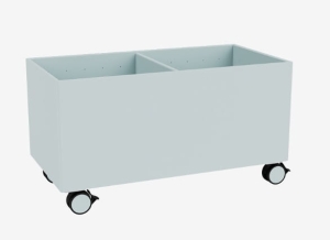 MONTANA MINI skrzynka na kółkach COLOUR BOX 3 148 Flint QUICK SHIP