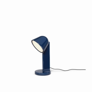 FLOS lampa stołowa CÉRAMIQUE DOWN ciemnoniebieska