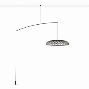 FLOS lampa podłogowa SKYNEST MOTION antracytowa