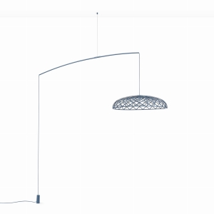 FLOS lampa podłogowa SKYNEST MOTION niebieska