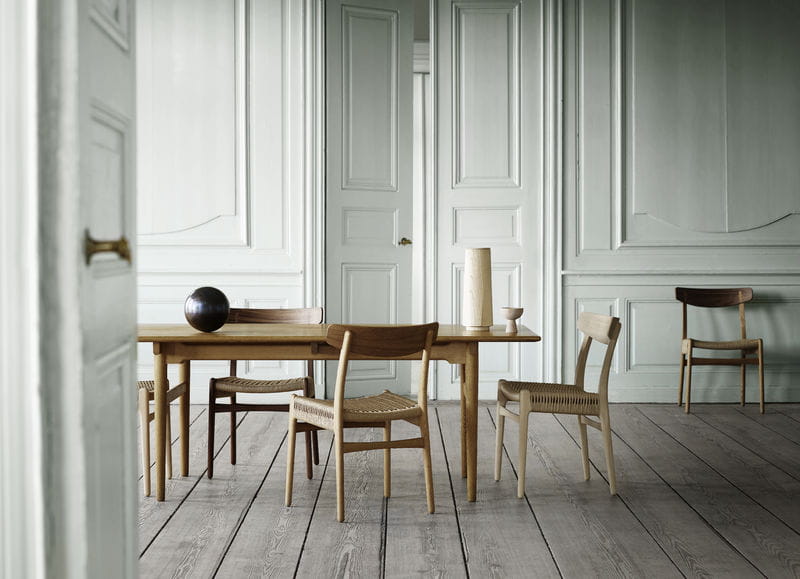 krzesła do jadalnii Hans Wegner