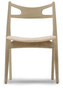 CARL HANSEN & SØN krzesło tapicerowane CH29P dąb mydlony