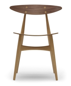 CARL HANSEN & SØN krzesło CH33T dąb / orzech olejowany