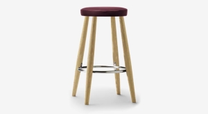 CARL HANSEN & SØN stołek barowy CH58 dąb mydlony