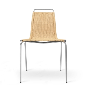 CARL HANSEN & SØN krzesło PK1 stal nierdzewna