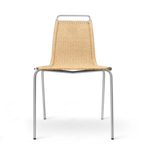 CARL HANSEN & SØN krzesło PK1 stal nierdzewna