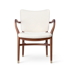 CARL HANSEN & SØN  fotel MONARCH mahoń olejowany
