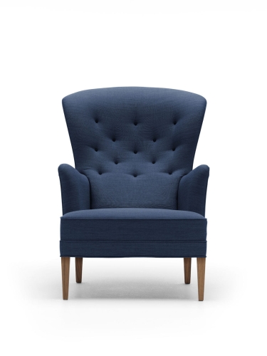 CARL HANSEN & SØN  fotel  tapicerowany FH419 orzech olejowany różne kolory