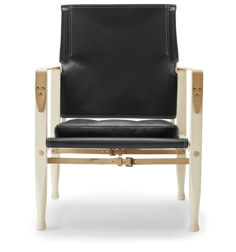 CARL HANSEN & SØN fotel SAFARI KK47000 jesion / skóra