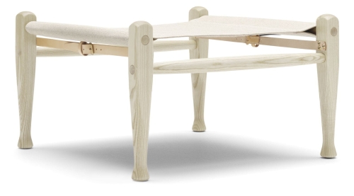 CARL HANSEN & SØN podnóżek SAFARI KK97170 jesion / Canvas