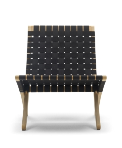 CARL HANSEN & SØN  fotel składany CUBA MG501 dąb olejowany / czarny