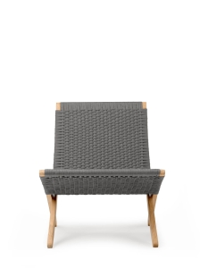 CARL HANSEN & SØN  fotel składany ogrodowy CUBA MG501 teak / antracyt