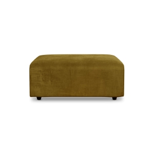 HK LIVING sofa JAX podnóżek duży oliwkowy