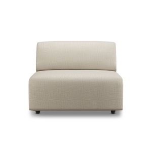 HK LIVING sofa JAX element środkowy kość słoniowa