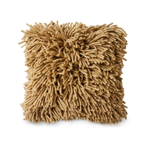 HK LIVING poduszka z frędzlami oliwkowa