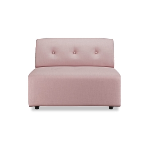 HK LIVING sofa VINT element środkowy jasnoróżowy
