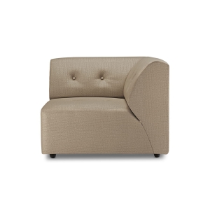 HK LIVING sofa VINT element prawy ziemisty