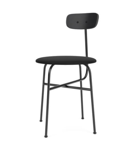 AUDO COPENHAGEN krzesło tapicerowane AFTEROOM oparcie czarny dąb