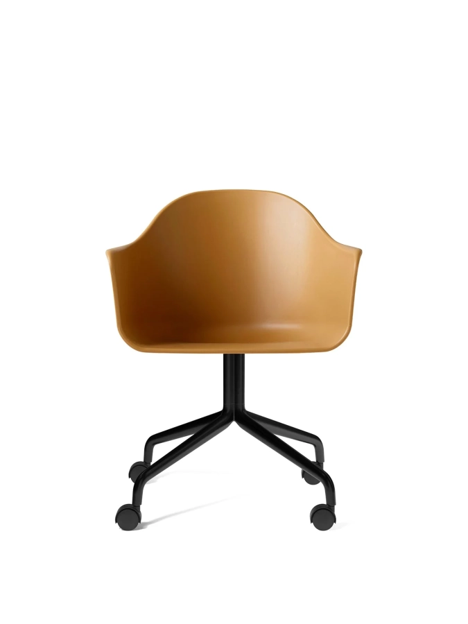 9391000-0002ZZZZ_Harbour_Dining_Chair_Black_Swivel_W_Casters_Khaki_Plastic_Front_a38f44d9-af71-4078-a13c-f01704357f3c.webp