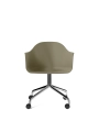 9391000-0204ZZZZ_Harbour_Dining_Chair_Alu_Swivel_W_Casters_Olive_Plastic_Front.webp
