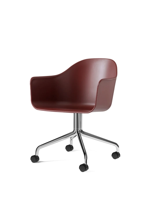 9391000-0201ZZZZ_Harbour_Dining_Chair_Alu_Swivel_W_Casters_Burned_Red_Plastic_Angle.webp