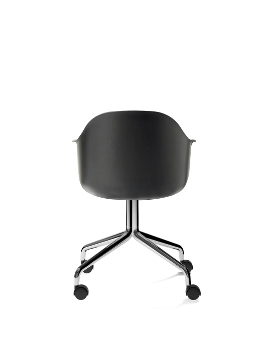 9391000-0200ZZZZ_Harbour_Dining_Chair_Alu_Swivel_W_Casters_Black_Plastic_Back.webp