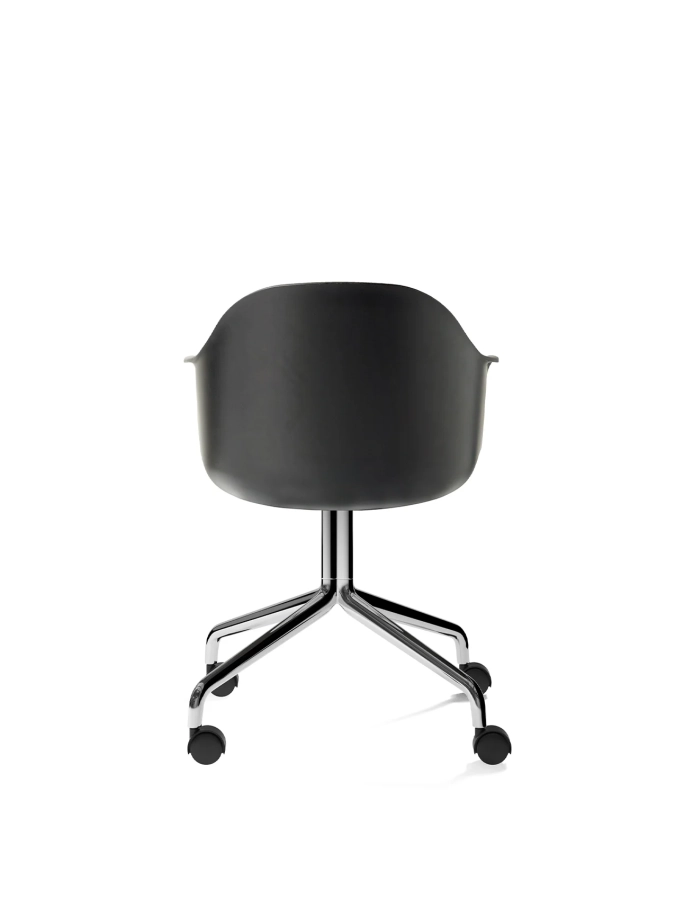 9391000-0200ZZZZ_Harbour_Dining_Chair_Alu_Swivel_W_Casters_Black_Plastic_Back.webp