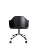 9391000-0200ZZZZ_Harbour_Dining_Chair_Alu_Swivel_W_Casters_Black_Plastic_Front.webp
