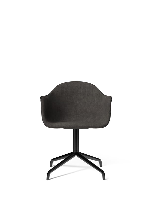 9381002-031800ZZ_ Harbour_Dining_Chair_Star_Base_Swivel_return_Canvas 154_Black_Front.jpg