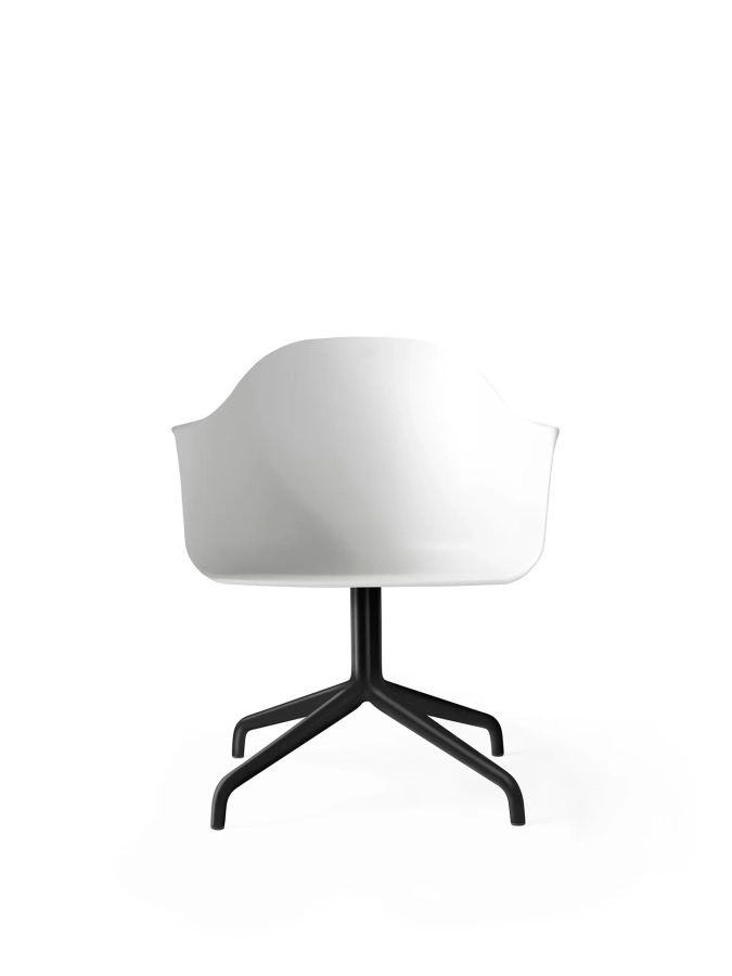 9370000-0005ZZZZ_Harbour_Dining_Chair_Black_Swivel_White_Plastic_Front.webp