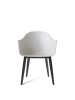 9350639-0003ZZZZ_Harbour_Dining_Chair_Black_Oak_Light_Grey_Plastic_Front.webp