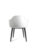 9350639-0005ZZZZ_Harbour_Dining_Chair_Black_Oak_White_Plastic_Front.webp