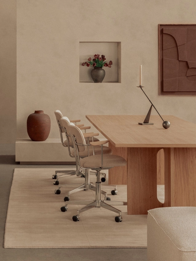 Audo_BranchSideTable_AndrogyneDiningTable_CoTaskChair_InterconnectCandleHolder_ZetStorageSystem_Tearoom.jpg