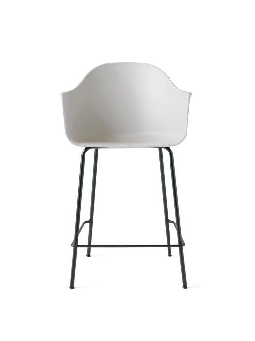 9343100-0003ZZZZ_Harbour_Counter_Chair_Black_Steel_Light_Grey_Plastic_Front.webp