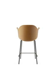 AUDO COPENHAGEN krzesło barowe HARBOUR 65cm czarne nogi / khaki