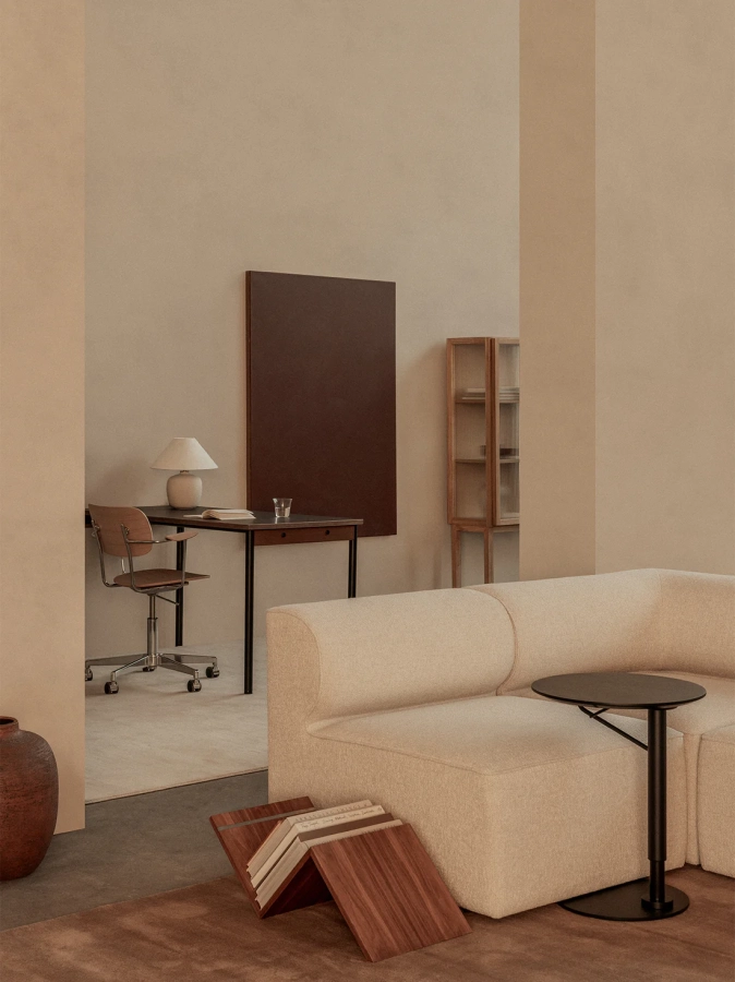 Audo_BranchSideTable_EaveModularSofa_CoTaskChair_CoTable_CuriosityCabinet_TorsoTableLamp_11.webp