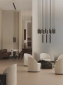 Audo_Tubulaire_Chandelier_RailPendant_TearoomSideChair_EaveDining_PassageStools_HarbourColumnDiningTable_Plinth_11.webp
