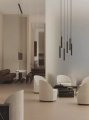 Audo_Tubulaire_Chandelier_RailPendant_TearoomSideChair_EaveDining_PassageStools_HarbourColumnDiningTable_Plinth_13.webp