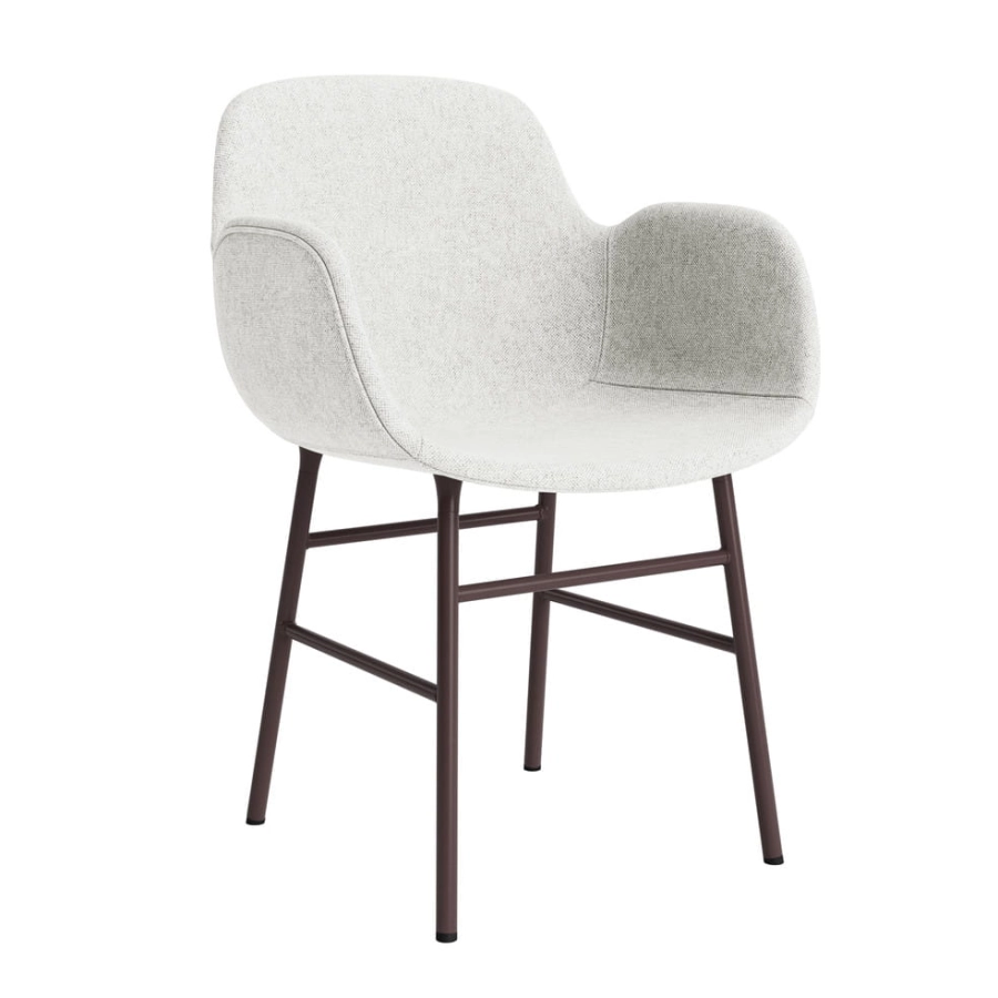 712425_Form_Armchair_Full_Upholstery_Hallingdal_110_Brown_Steel_01.jpg