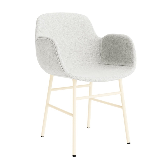 712415_Form_Armchair_Full_Upholstery_Hallingdal_110_Cream_Steel_01.jpg
