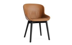 NORMANN COPENHAGEN krzesło tapicerowane HYG COMFORT czarny dąb